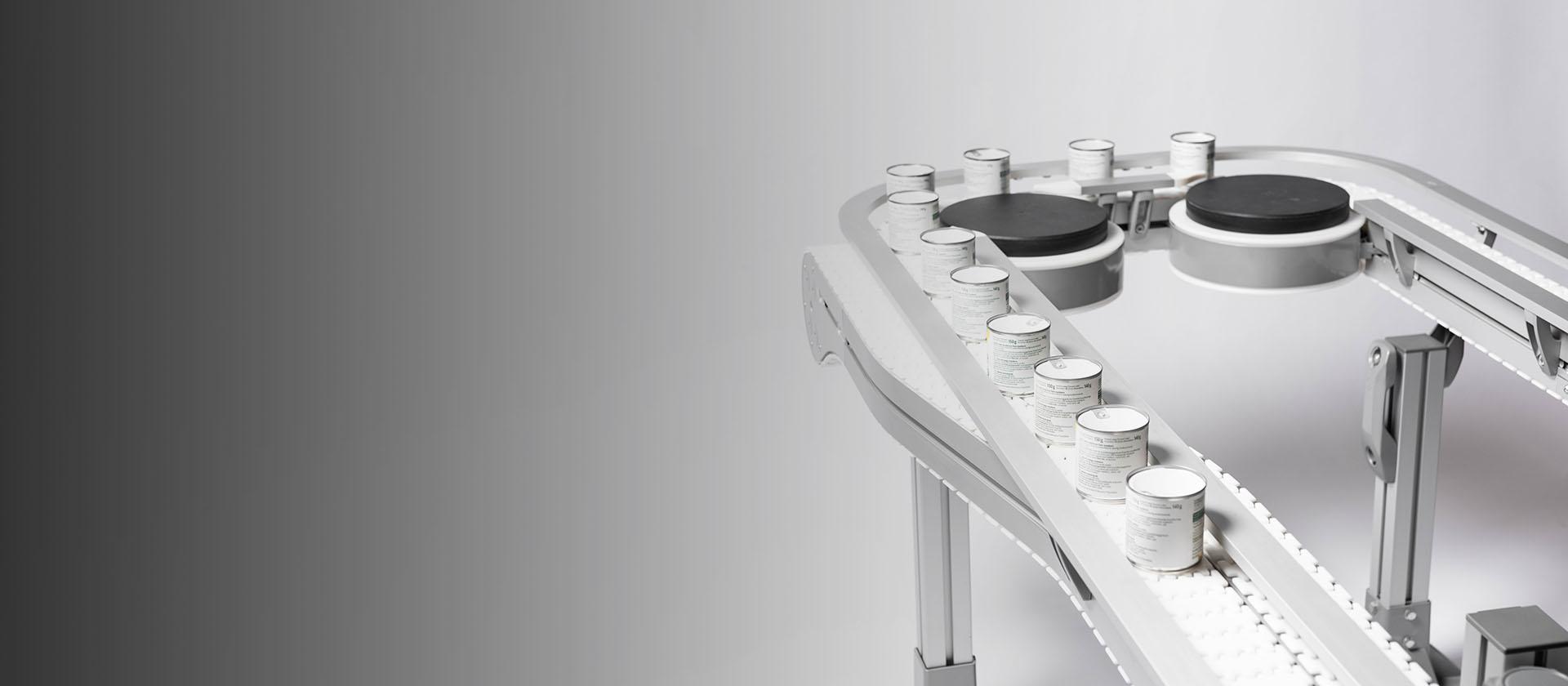 Plastic chain conveyors with a modular approach