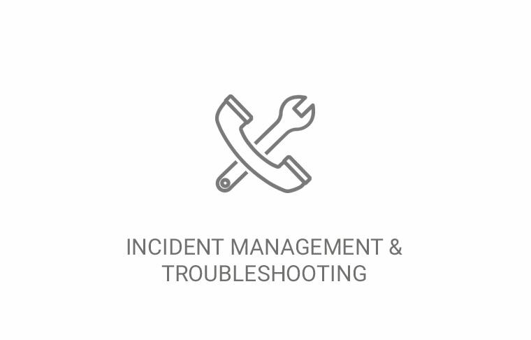 Incident management and troubleshooting